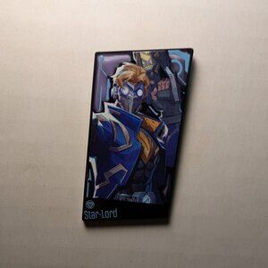 Marvel Rivals Mystery Series Star Lord Enamel Pin Official Collectible Badge